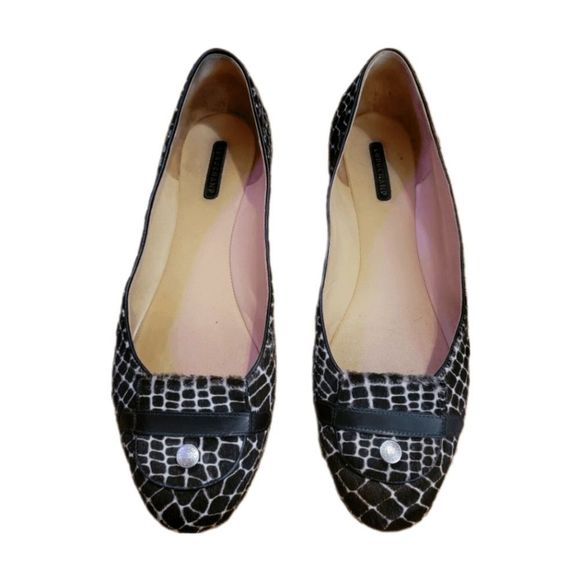Longchamp Shoes - Longchamp Calf Hair Ballerina Flats Size 9 EUC Slip On Women's Designer Shoes